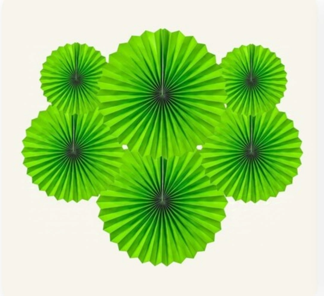 Green Flower Decor