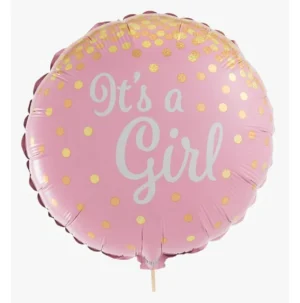 Girl Pink Balloon