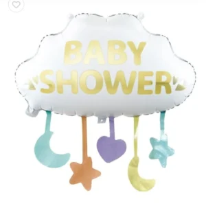 Baby Shower White Ballon