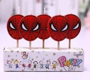 Spiderman Candles