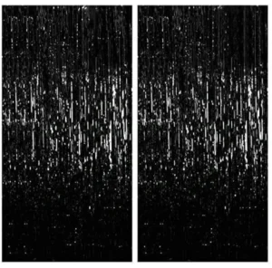 Black Hanging Stripes