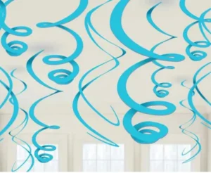 Curly Blue Hanging Decor
