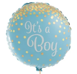Blue Birthday Ballon
