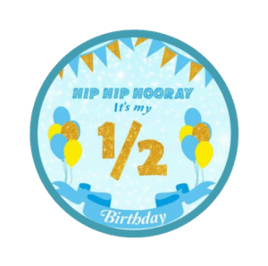 1/2 Birthday