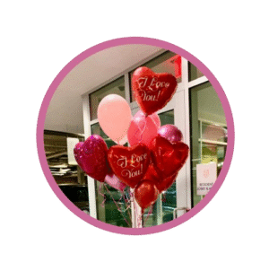 Valentine's Balloons Set