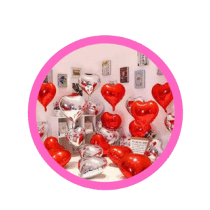 Valentine's Foil Balloons