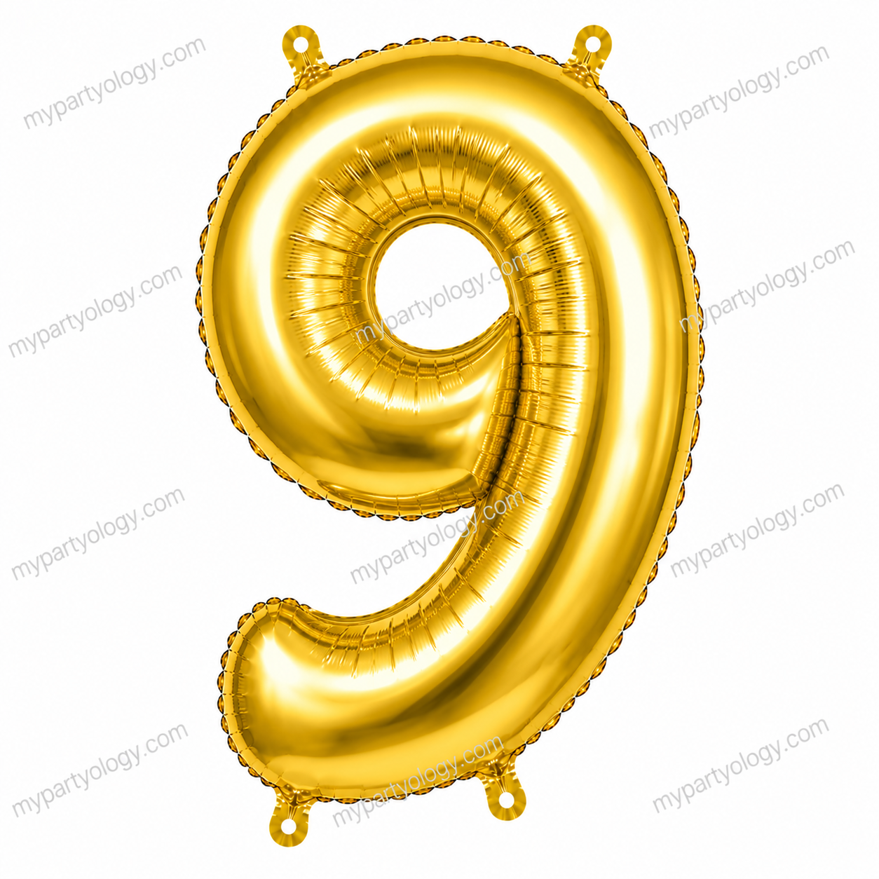 Gold Number Balloons 0-9 (40 Inch) - Image 11