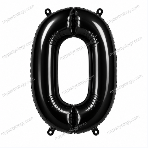 Black Number Balloons 0-9 (40 Inch) - Image 2