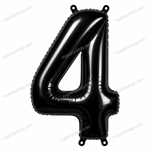 Black Number Balloons 0-9 (40 Inch) - Image 6