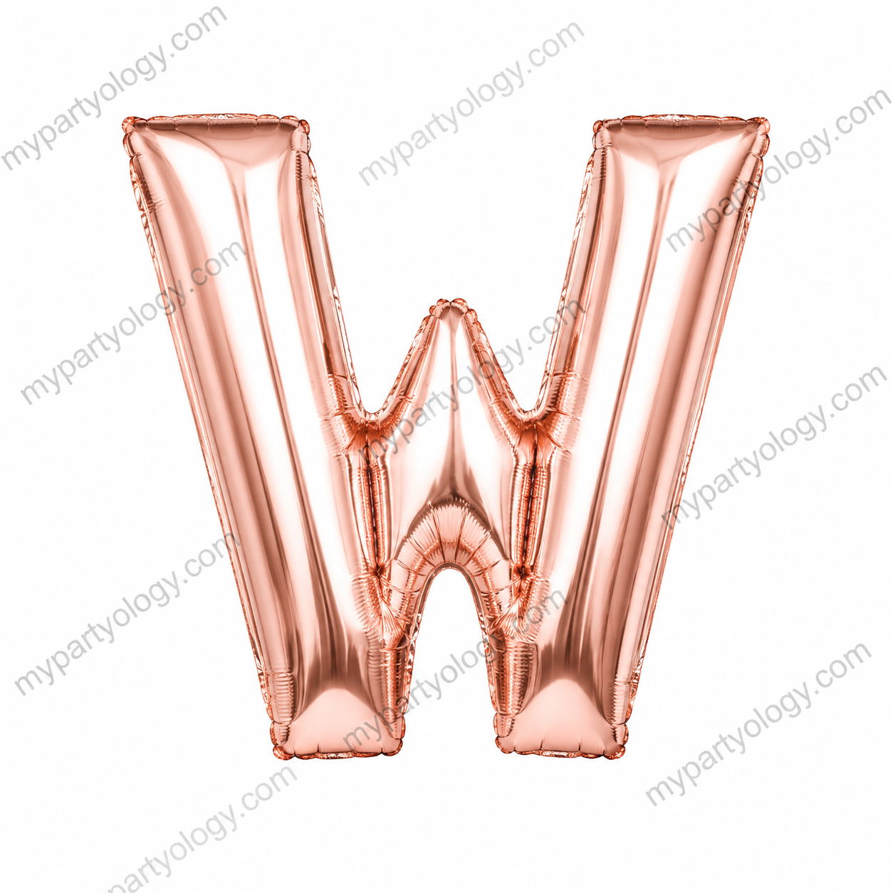 Rose Gold Alphabet Balloons A-Z (16 Inch) - Image 24