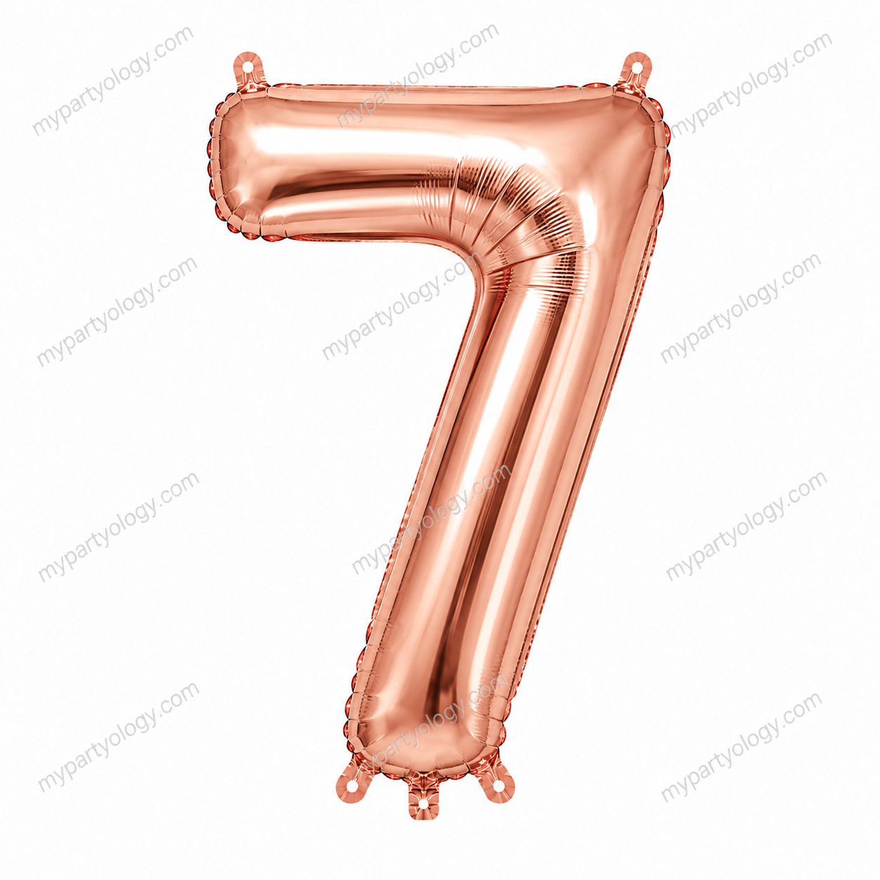 Rose Gold Number Balloons 0-9 (40 Inch) - Image 9