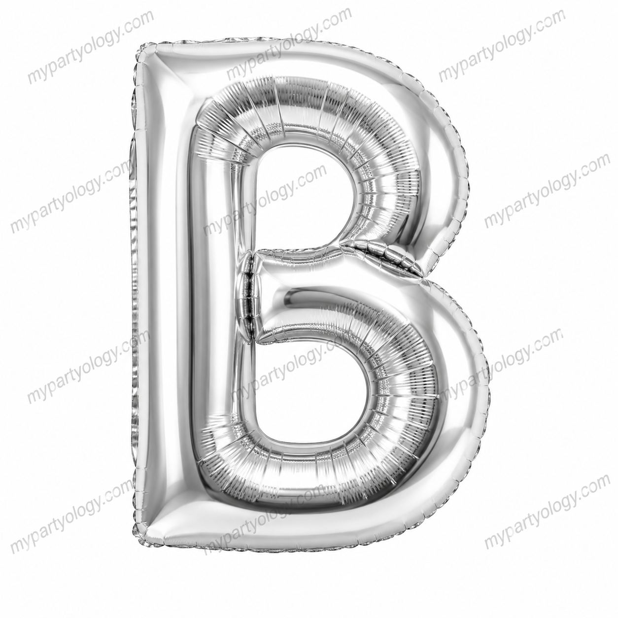 Silver Alphabet Balloons A-Z (16 Inch) - Image 3