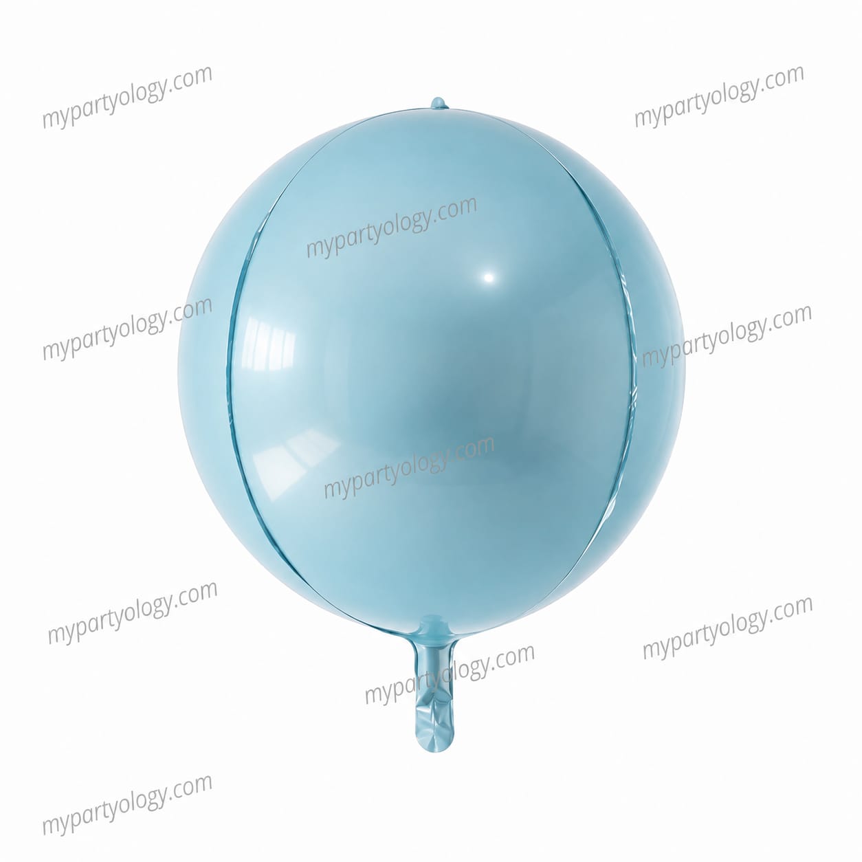 Light Blue 4D Orbz 22″ Foil Balloon