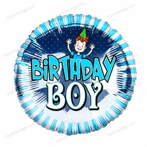 Birthday Boy 18'' Foil Balloon