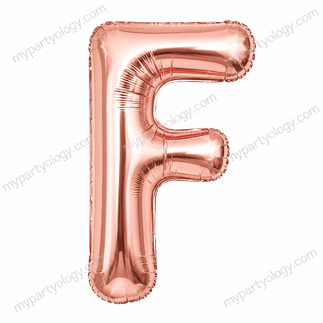 Rose Gold Alphabet Balloons A-Z (16 Inch) - Image 7