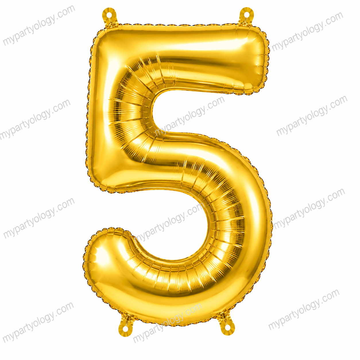 Gold Number Balloons 0-9 (40 Inch) - Image 7