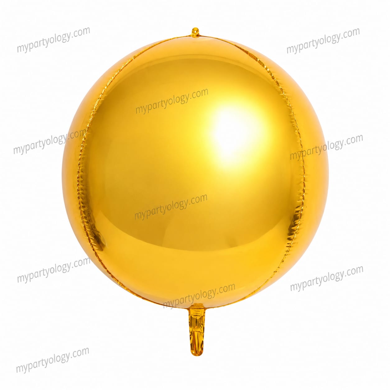 Gold 4D Orbz 22''Gold Foil Balloon