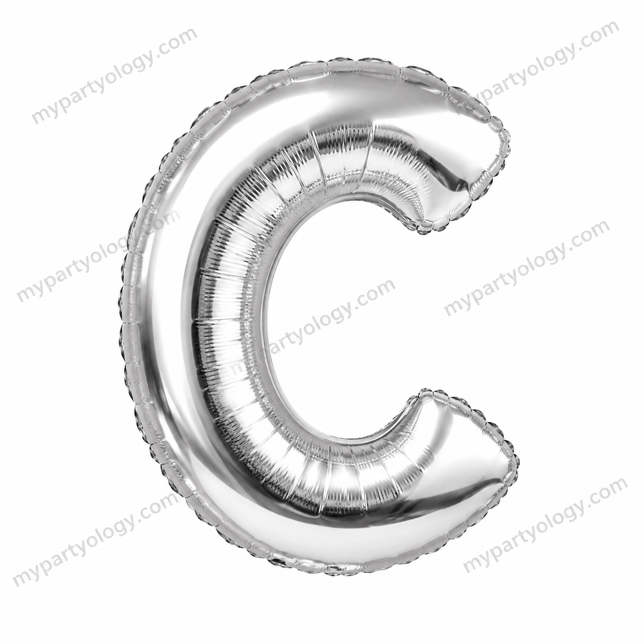Silver Alphabet Balloons A-Z (16 Inch) - Image 4