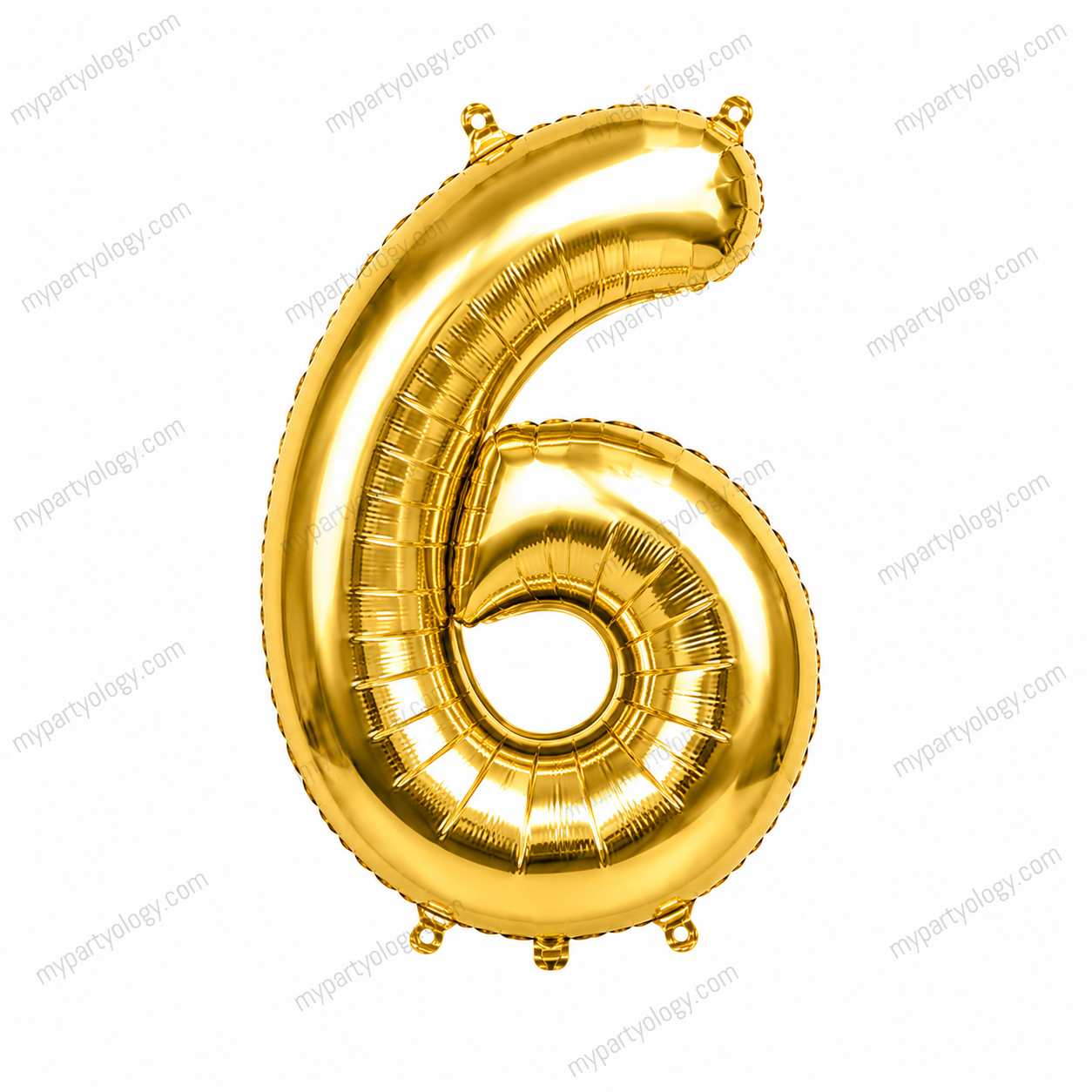 Gold Number Balloons 0-9 (40 Inch) - Image 8