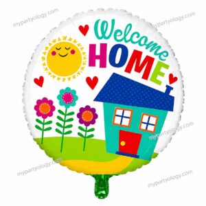 Welcome Home Sun/Home 18'' Foil Balloon