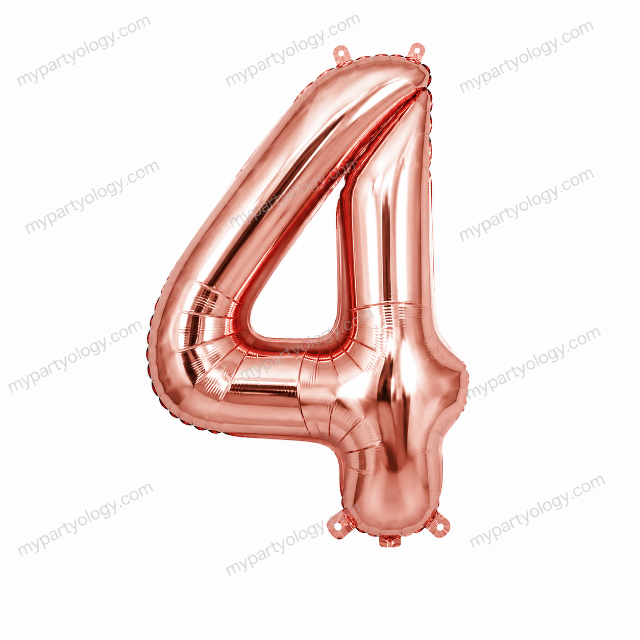 Rose Gold Number Balloons 0-9 (40 Inch) - Image 6
