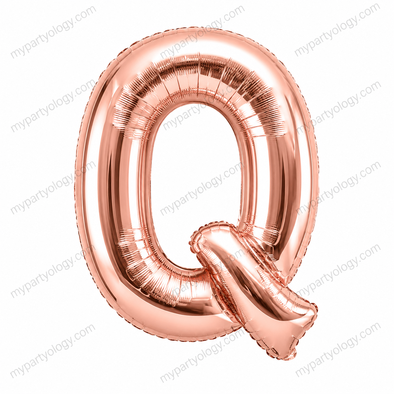 Rose Gold Alphabet Balloons A-Z (16 Inch) - Image 18