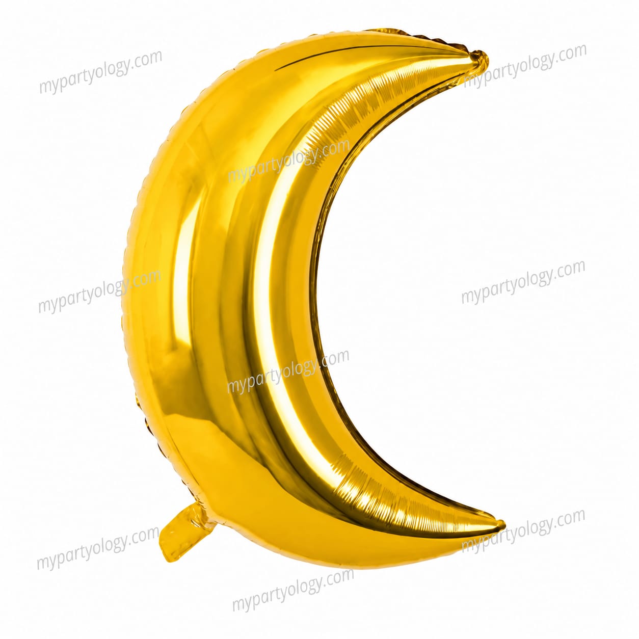 Gold Crescent Moon 27'' Foil Balloon