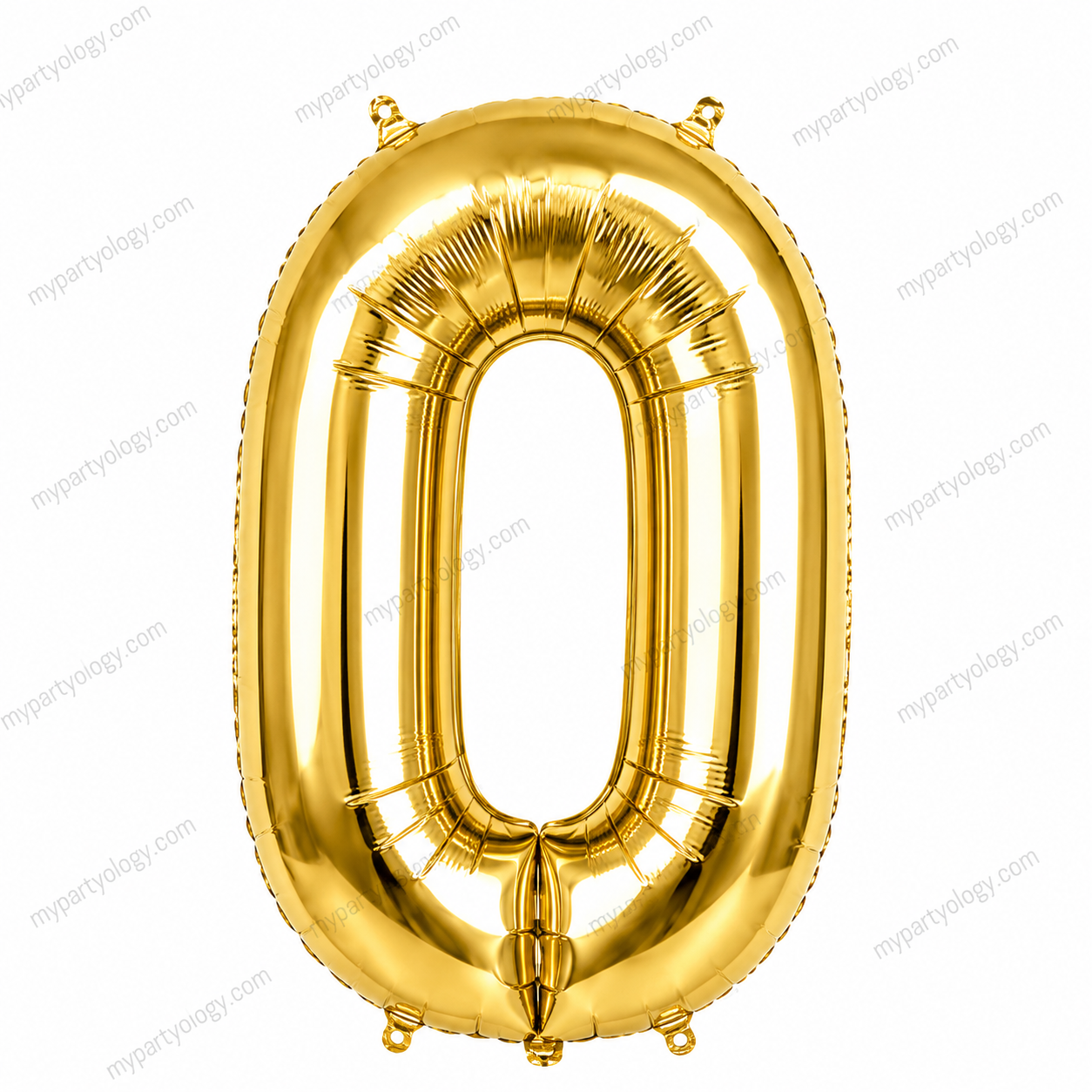 Gold Number Balloons 0-9 (40 Inch) - Image 2