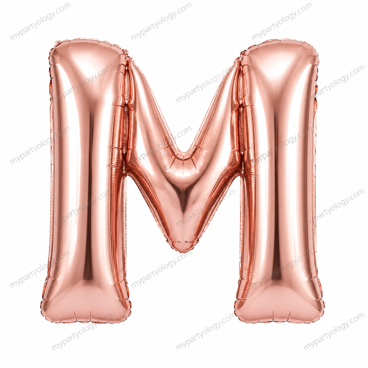Rose Gold Alphabet Balloons A-Z (16 Inch) - Image 14