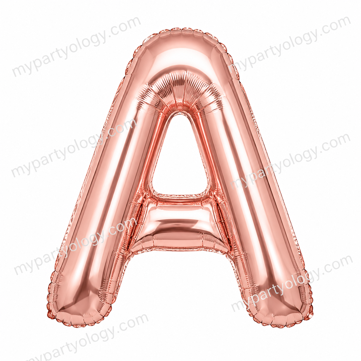 Rose Gold Alphabet Balloons A-Z (16 Inch) - Image 2