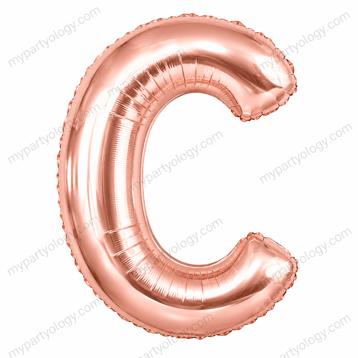 Rose Gold Alphabet Balloons A-Z (16 Inch) - Image 4