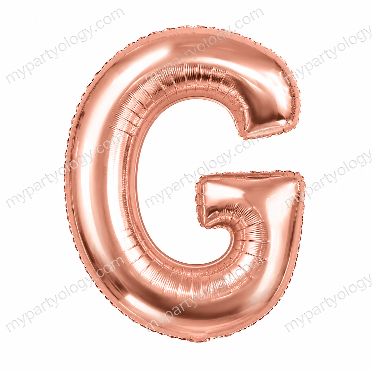 Rose Gold Alphabet Balloons A-Z (16 Inch) - Image 8
