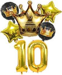 10th Birthday Foil Balloon Kit