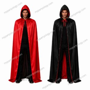 Reversible Adult Hooded Cape (Size-Large/66 Inches)