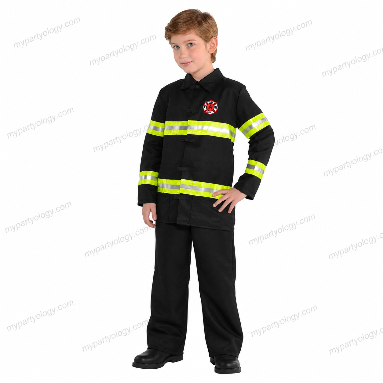 Fireman Kids Costume