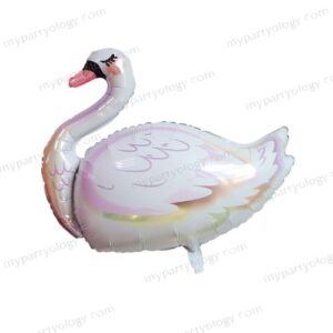 Graceful White Swan 30'' Foil Balloon