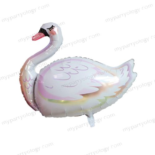 Graceful White Swan 30'' Foil Balloon