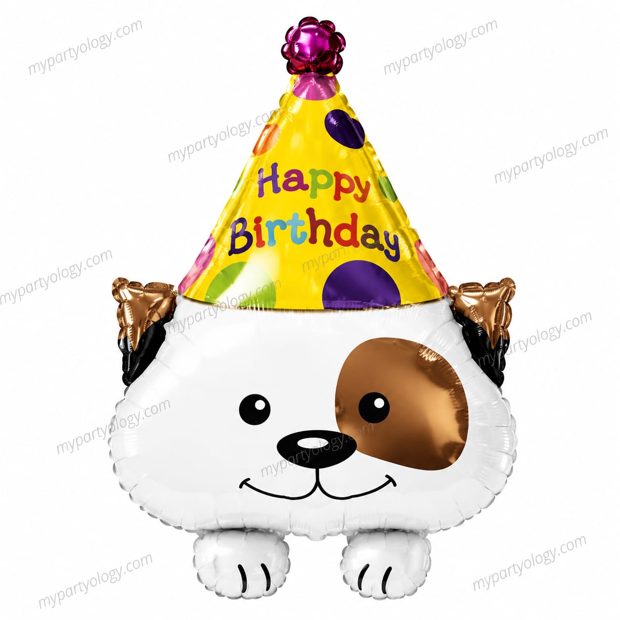 Happy Birthday Puppy 20'' Foil Balloon