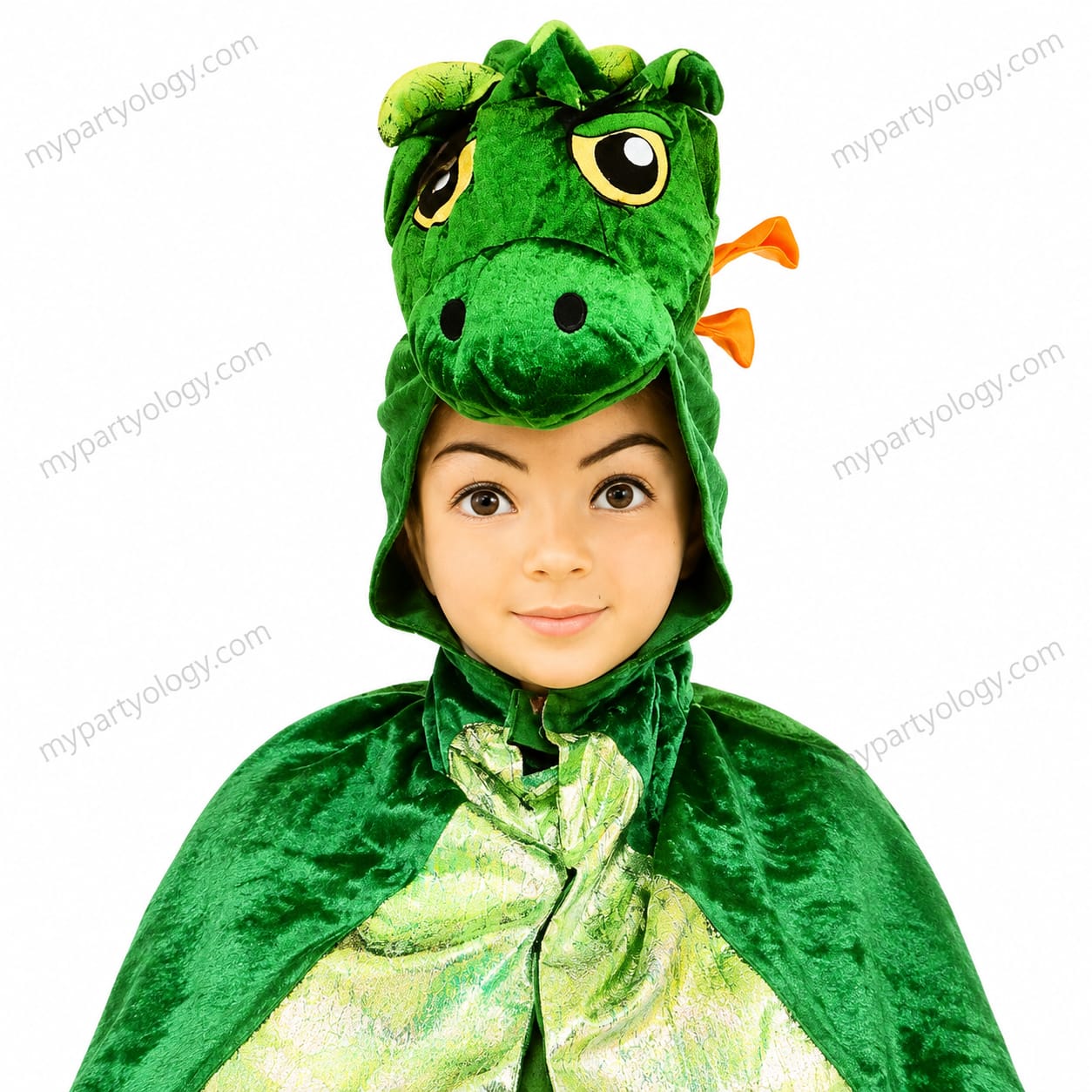 Dragon Head Green Cape