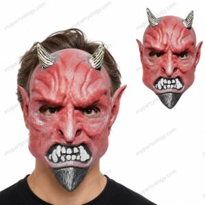 Devil Small Horn High Quality Silicon Mask
