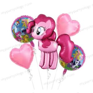 My Little Pony Pink Foil Balloon Set (Pack of 5)