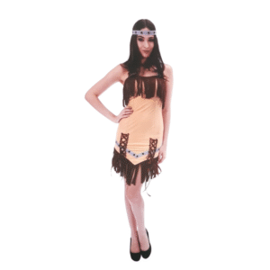 Adult Red Indian Squaw Costume