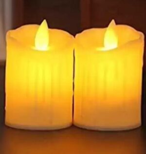 LED Swinging Small Wick Candles (Pack of 2)