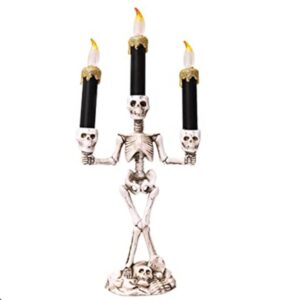 Halloween Skeleton LED Candle Set