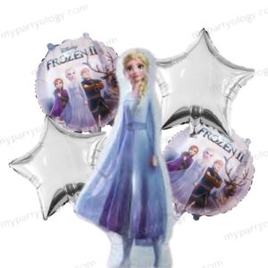 Frozen Elsa Foil Balloon Set (Pack of 5)