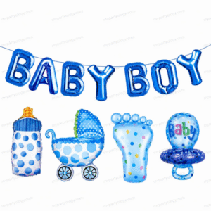Baby Boy Cut Outs (Pack of 5)