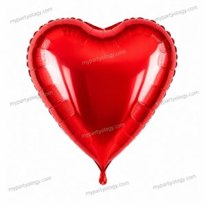 Red 3D Heart 22'' Foil Balloon