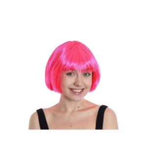 Pink Short Bob Cut Wig