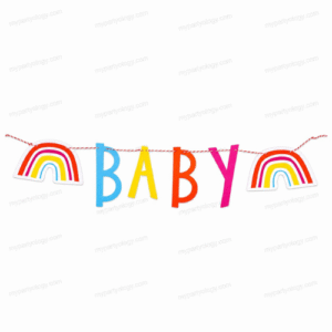 Zoo Baby Shower Banner (Size-3.5 ft)