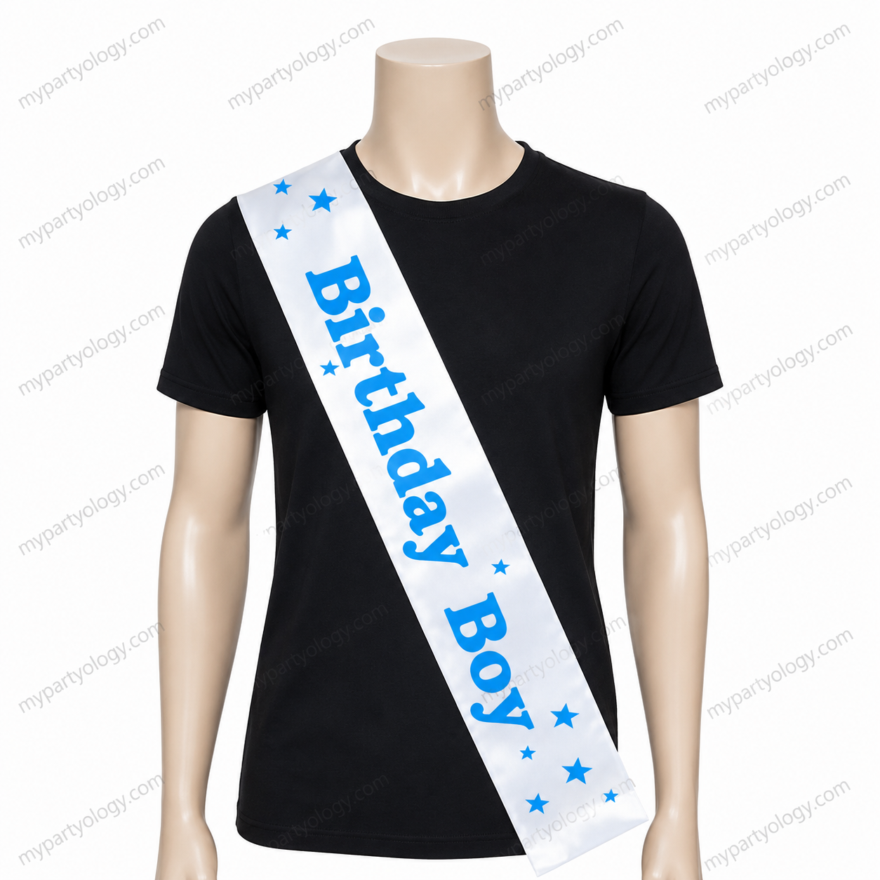 HB Gold Glitter Sash